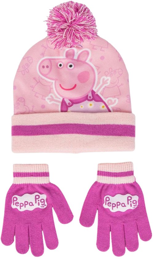 Mraculous - Ladybug Jerseymütze Mraculous Ladybug Knder 2tlg Set Wintermutze Handschuhe Gr 54 Rosa