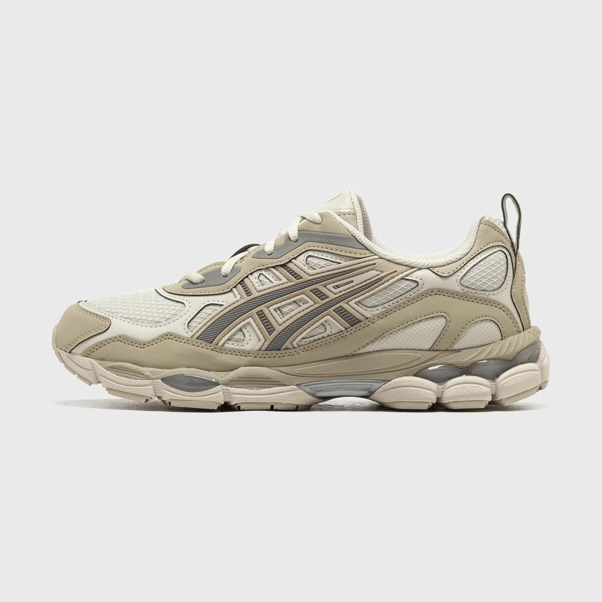 ASICS Gel Sneakers Unisex Smoke Wool Wit