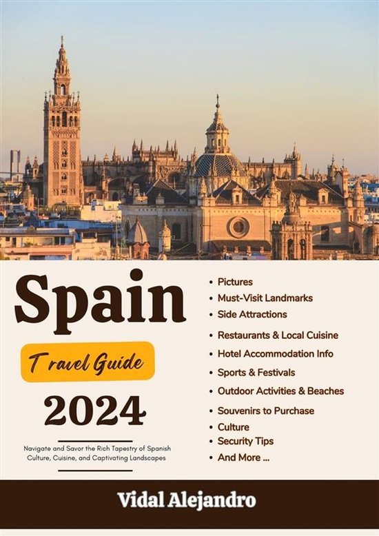 Spain Travel Guide 2024 - cover
