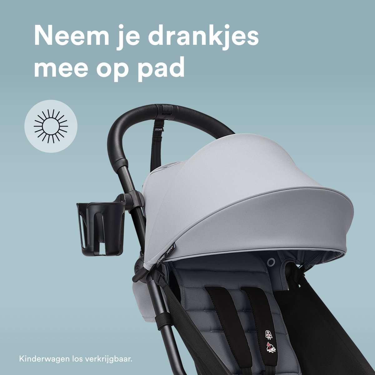 Stokke YOYO bekerhouder - Past op zes plekken op de - afbeelding 3
