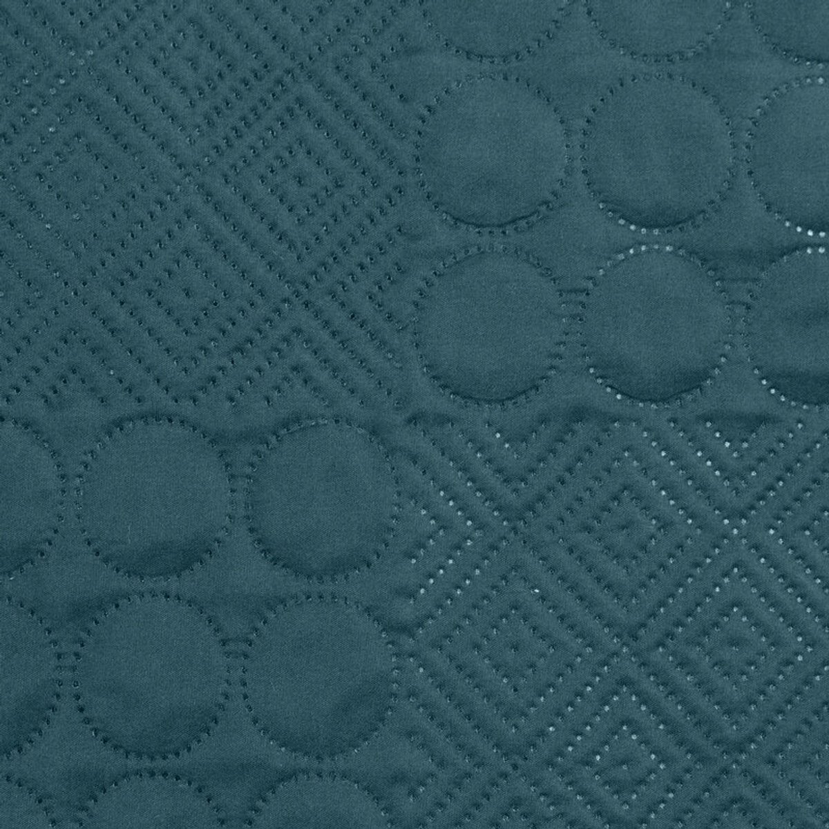 Stijlvolle Deken Boni 170x210cm Donker Turquoise