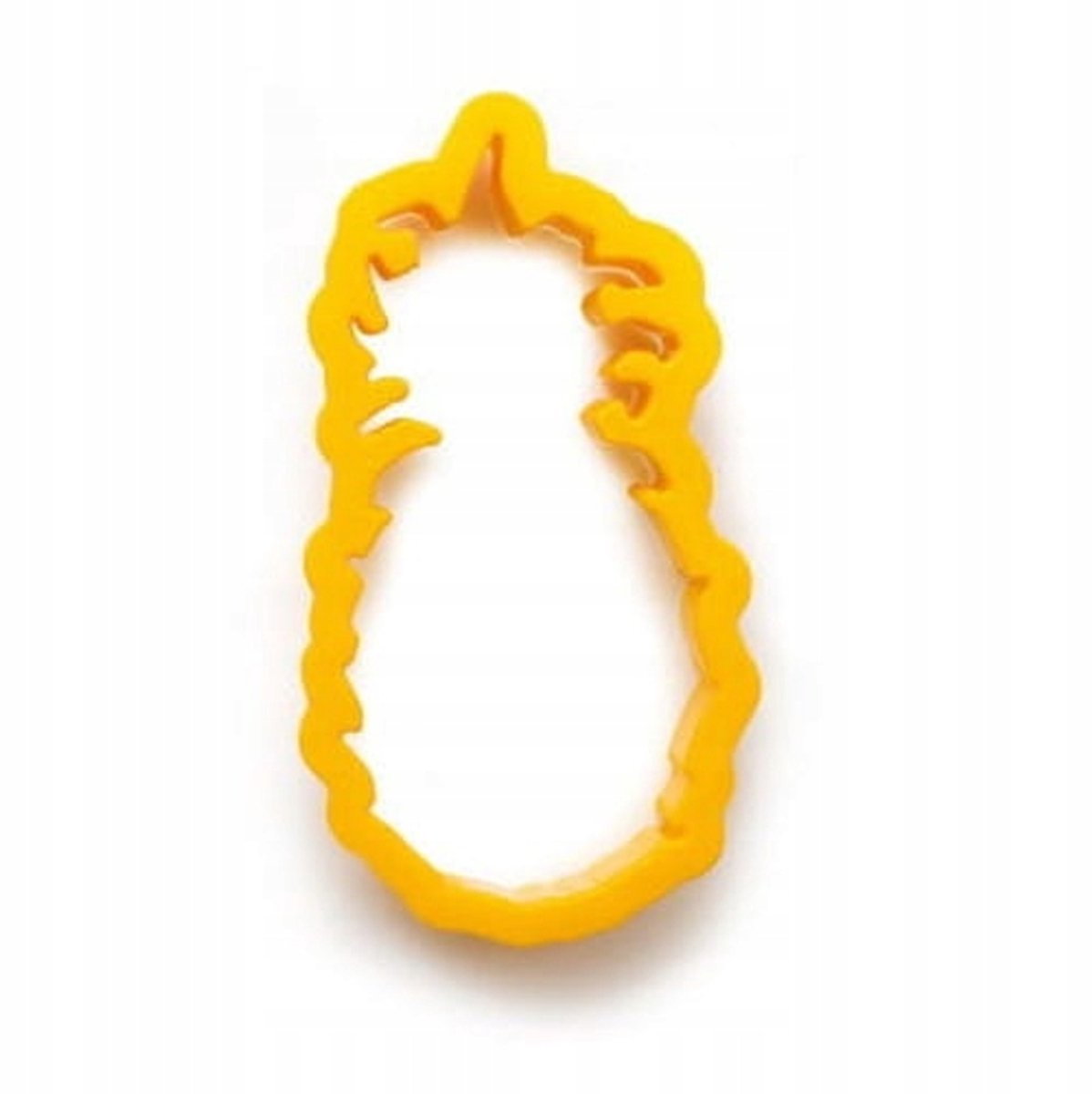 Decora Ananas Koekjesvorm Kunststof - Tropische Decoratie