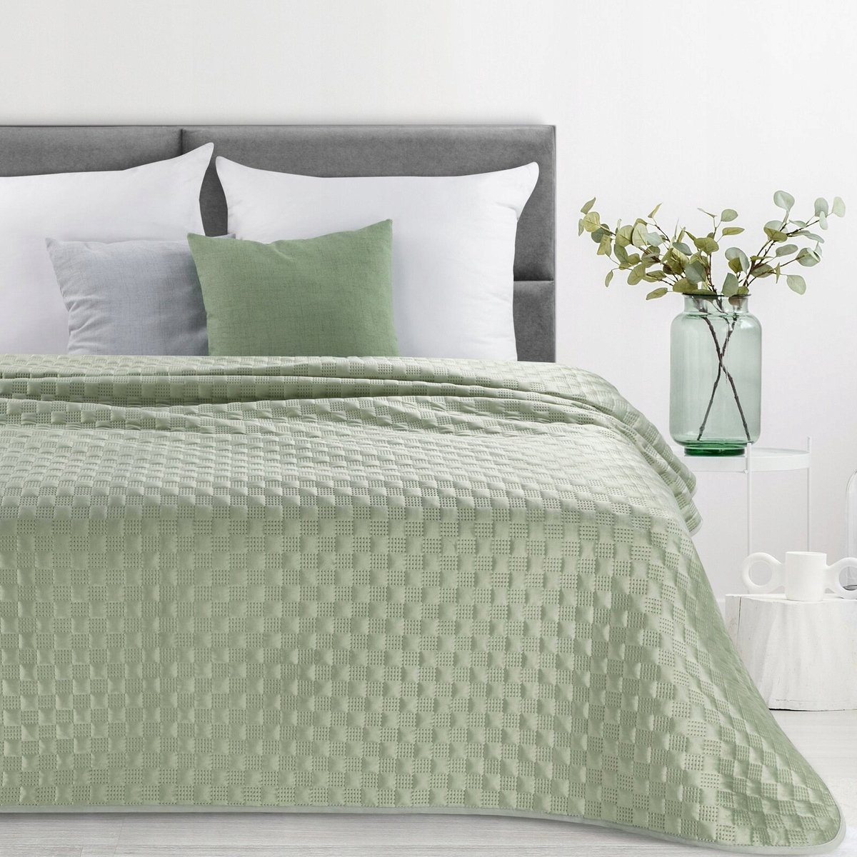 Luxe Gewatteerde Plaid 200x220cm - Zacht Velours, Stijlvol Design