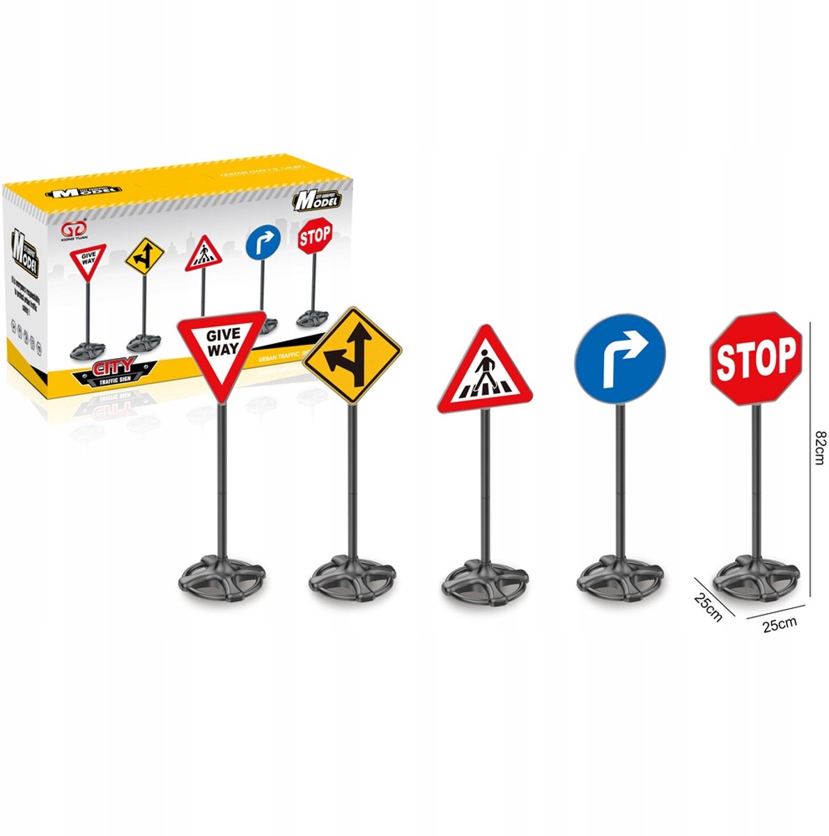 Askato Verkeersborden Speelgoed Set - Educatief voor Kinderen 5+