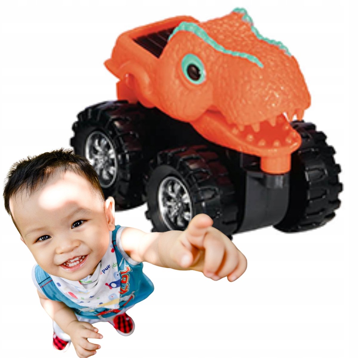 Dino Terreinwagen Speelgoedauto voor Kinderen - 18 Maanden+