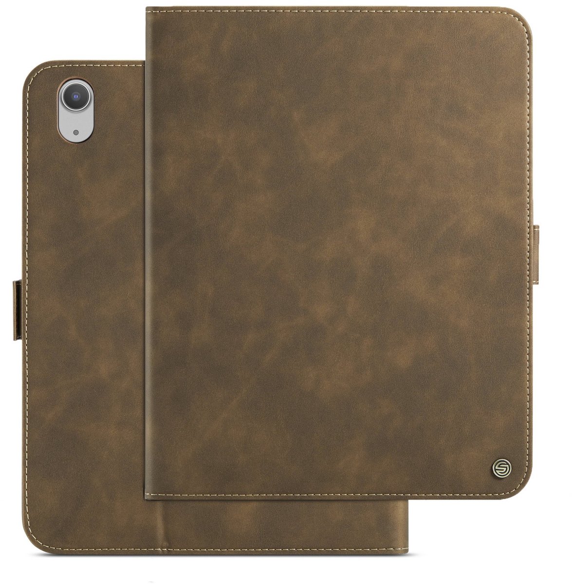 Solidenz Hoes - Geschikt voor iPad A16 / iPad 11 / iPad 10 - Urban Book - Bruin