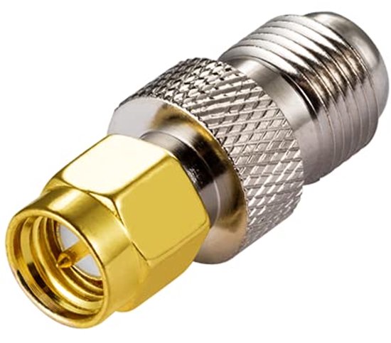 SMA Connector Adapter SMA Mannelijk Naar F Type Vrouwelijke Coax Kabel sma-connector-adapter-sma-mannelijk-naar-f-type-vrouwelijke-coax-kabel