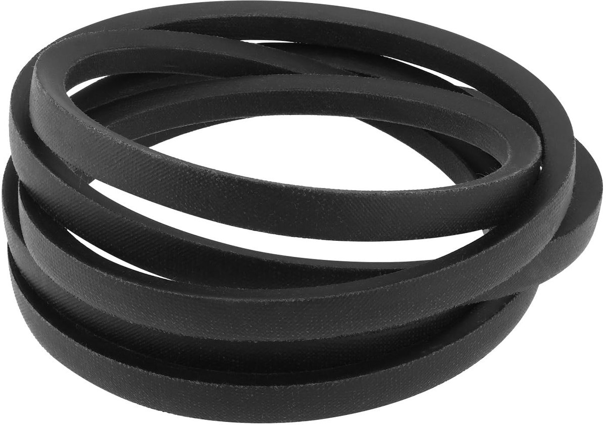 1pc Grasmaaier Aandrijfsnaar 1/2" x 89" Vervangingsonderdeel GX20006 Compatibel met John Deere L105 L107 L108 L110 L111 Zwart