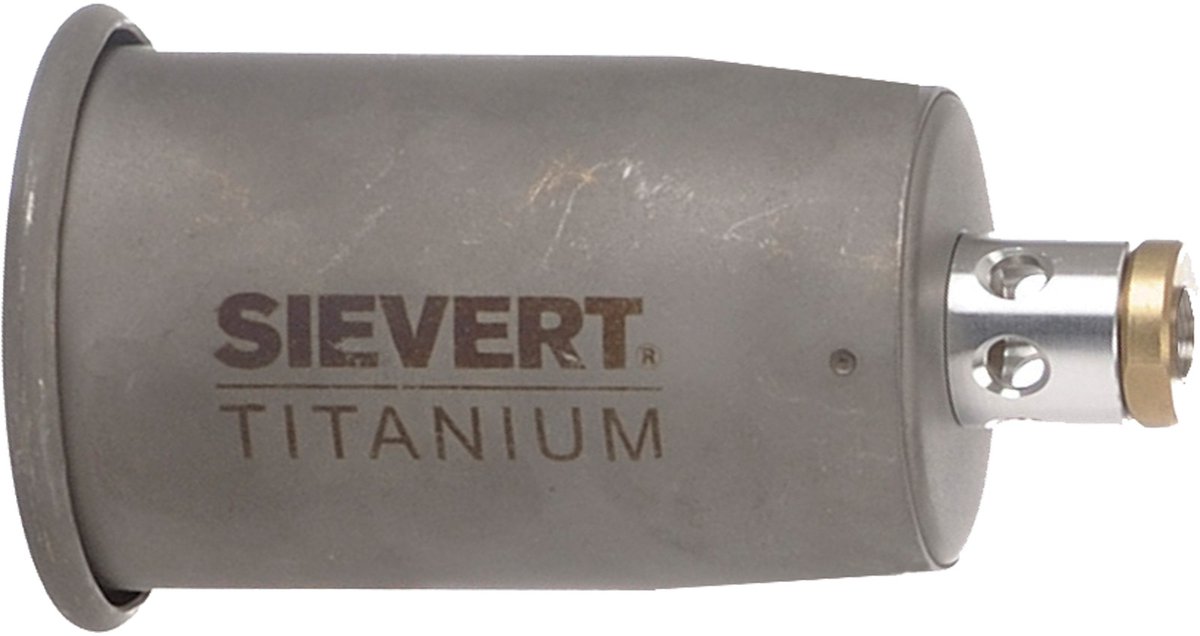 Sievert - Branderkop Ø 70 mm - Titanium