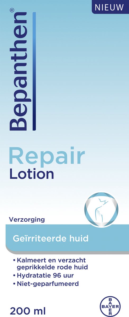 Bepanthen Repair Crème SPF 25 | 50 ml | Voor Gezicht, Hals en Decolleté | Kalmeert en Herstelt de Geprikkelde Rode Huid