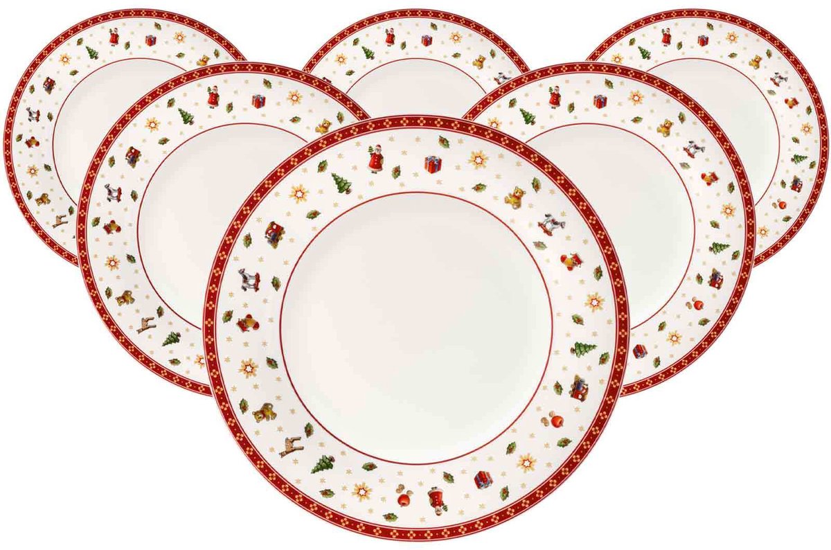 Speiseteller Toy's Delight ø 26,8 cm Set van 6