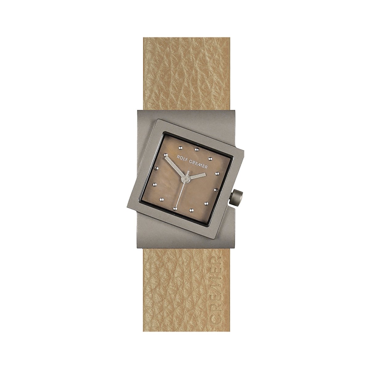 Rolf Cremer Turn Titan 492380 Horloge Titanium 23 mm