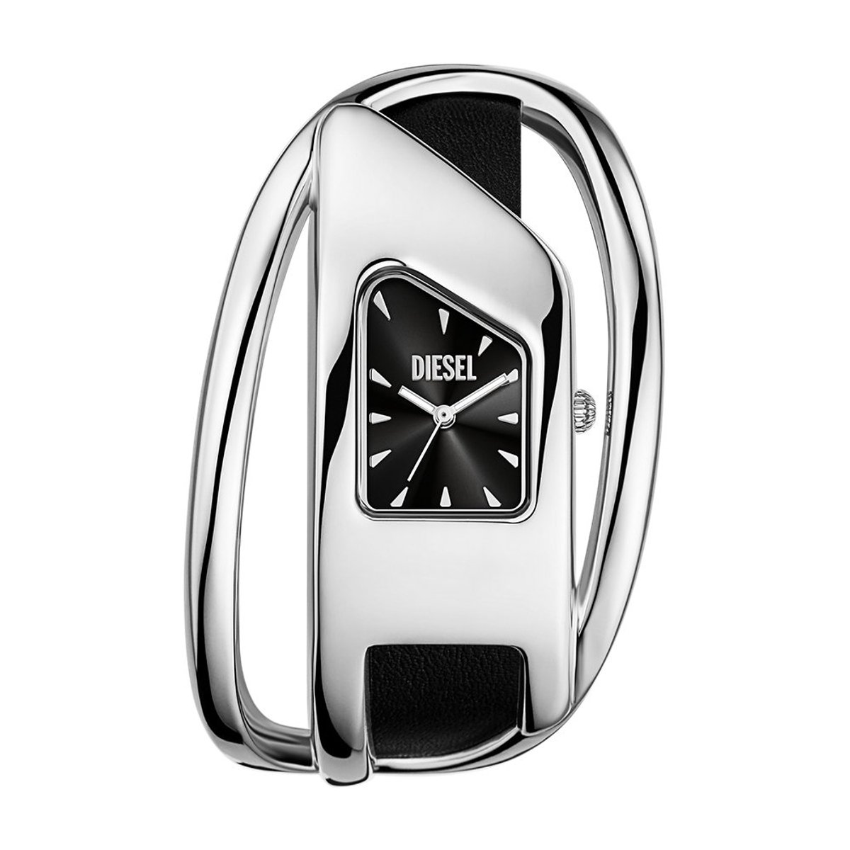 Diesel WRAP-D Dames Horloge 44 mm - Zwart