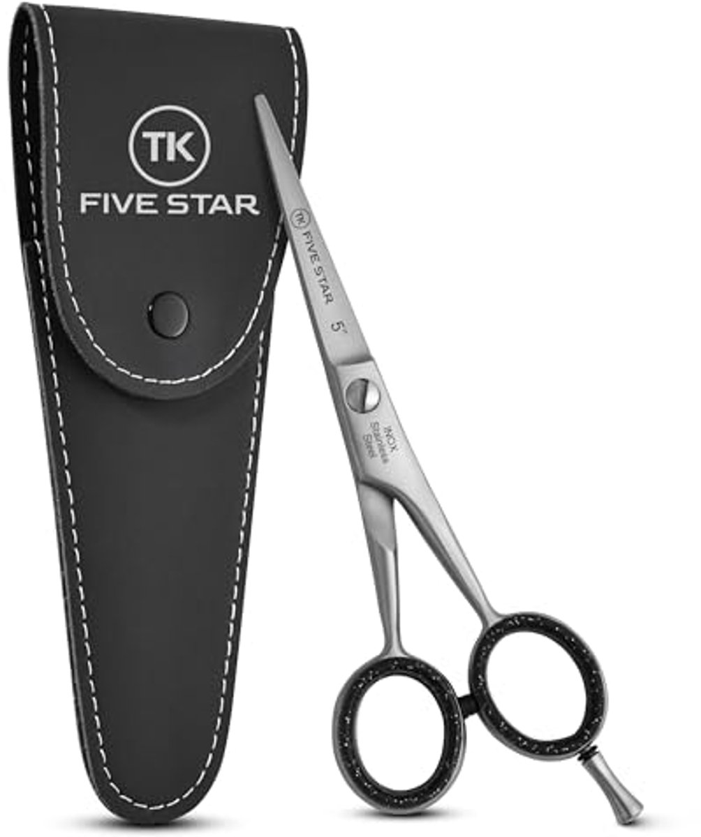 Professionele Kappersschaar met Superfijne Microversnelling - Haarschaar en Baardschaar voor Perfecte Snit