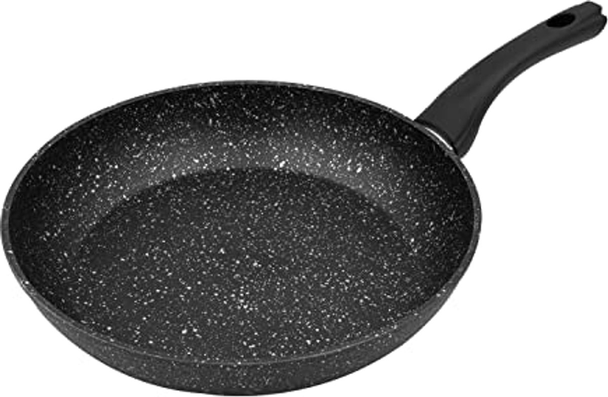 Klassieke 26cm Koekenpan met Antiaanbaklaag en Cool Touch Handvat - Geschikt voor Inductie, Elektrische en Gaskookplaten