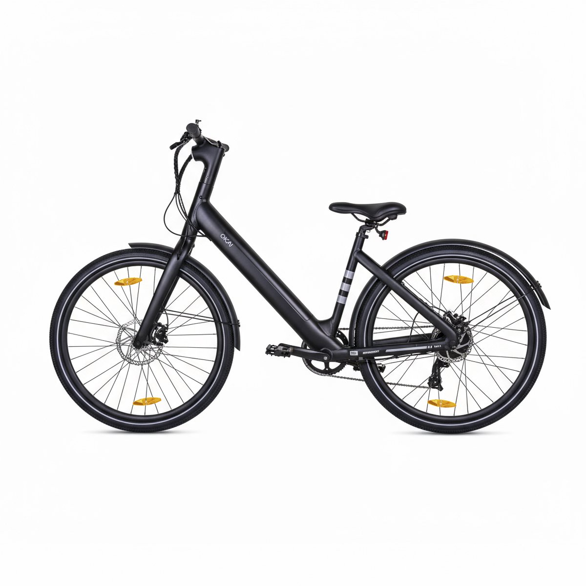 OKAI EB60 LyteCycle - KRACHTIGE achterwielmotor - Geïntegreerd display - APP Connect - Inclusief spatborden - Geïntegreerde accu - Shimano 7 versnellingen - Luxe Design - 12 Maanden Garantie - OKAI - €899,00