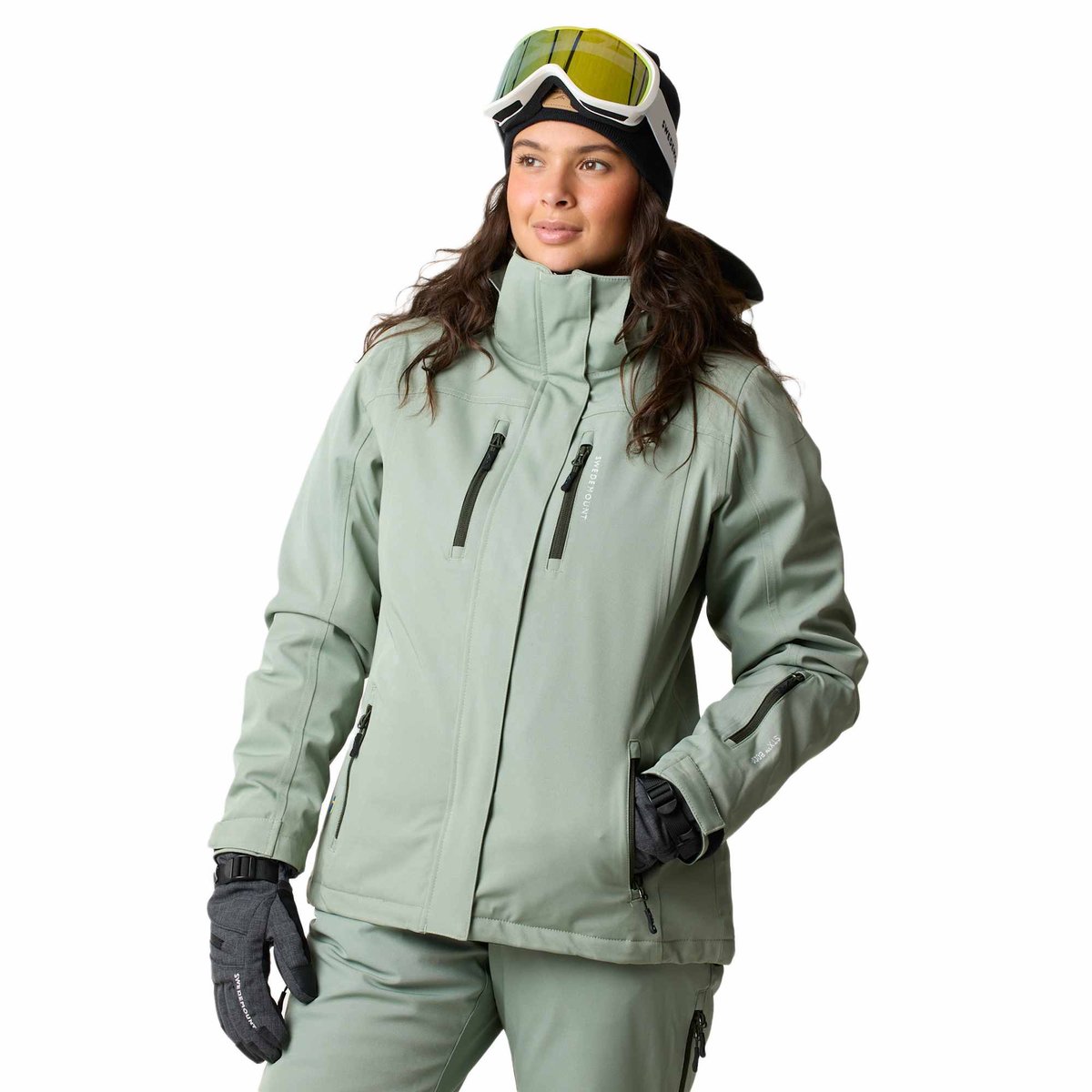 Swedemount Cervinia Jas – Ski jas dames Groen