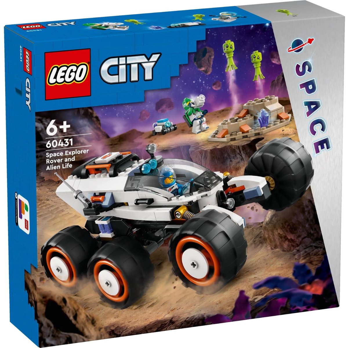LEGO City Ruimteverkenner en buitenaards leven - 60431