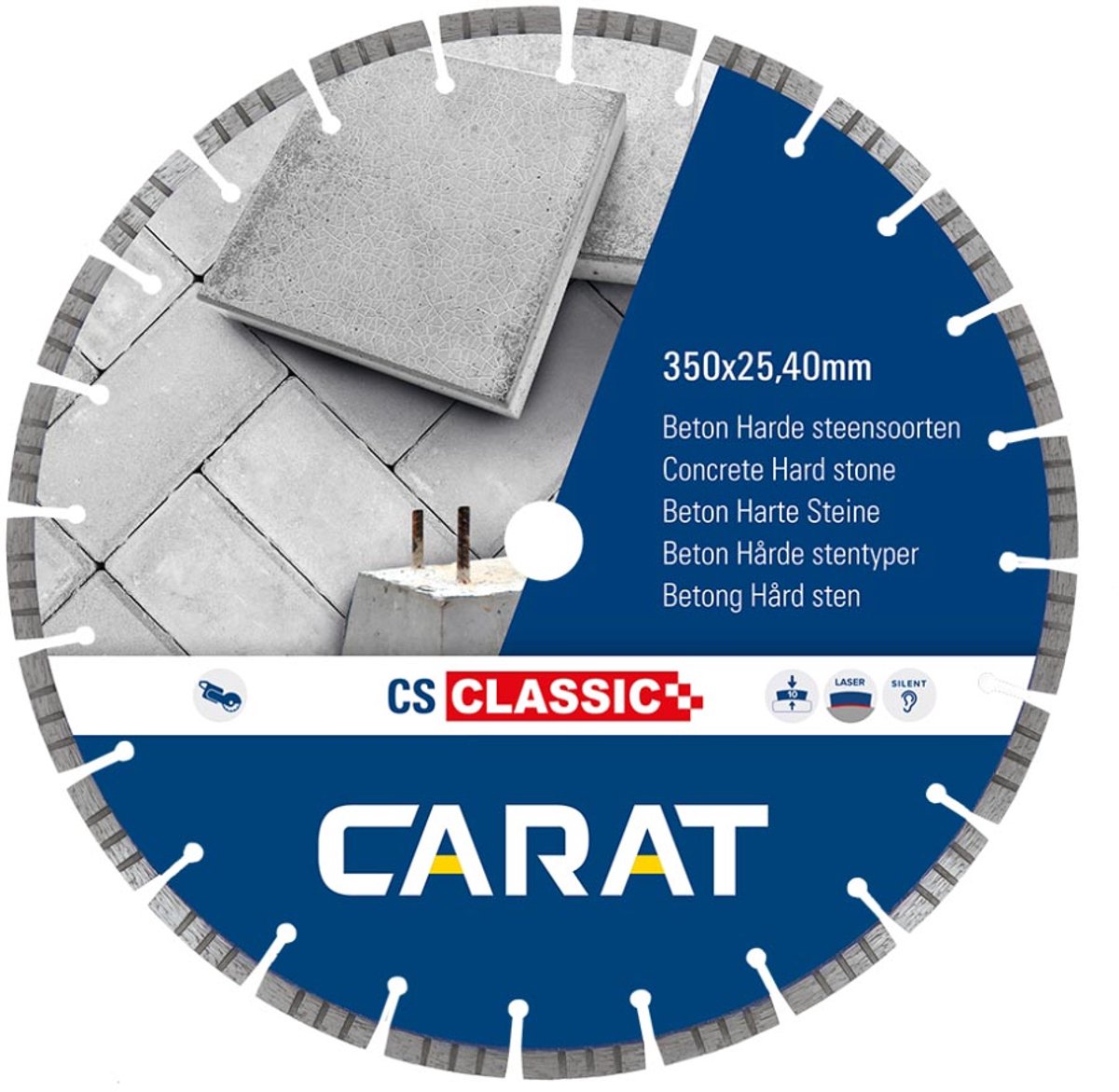 Carat Diamantzaag Beton Ø400X25,40Mm, Cs Classic