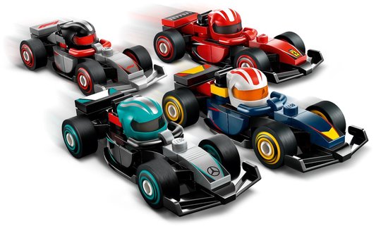 LEGO F1 raceauto collectibles, 1 van de 12 willekeurige raceauto's - 71049