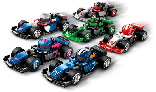 LEGO F1 raceauto collectibles, 1 van de 12 willekeurige raceauto's - 71049