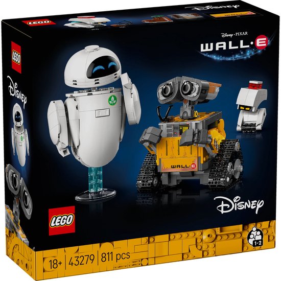 LEGO Disney 43279 WALL-E en EVE