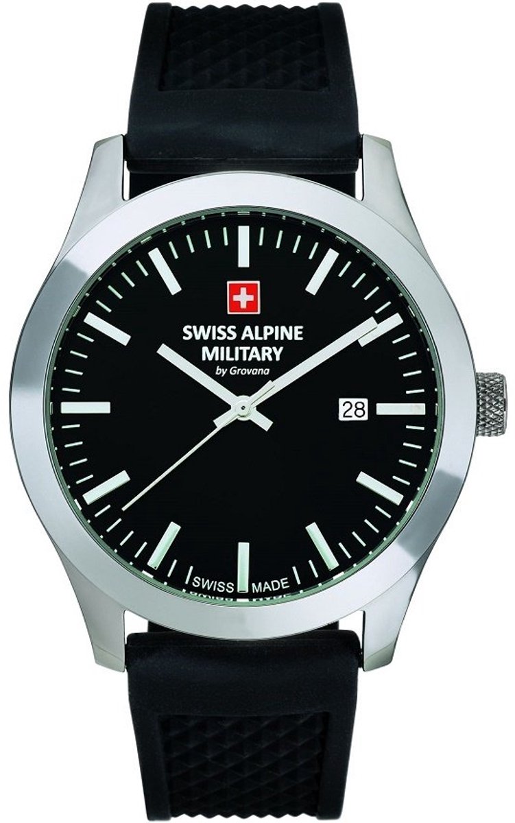 Swiss Alpine Military Combat Basic SAM7055.1837 mannen horloge