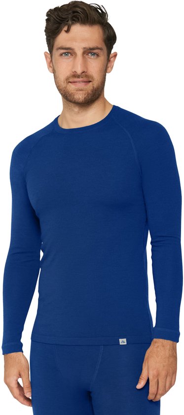 Danish Endurance merino thermoshirt – lange mouwen – marineblauw – L
