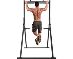 Driehoekige Pull Up Station Power Tower Gymnastiek Oefenbalk Pull Up Rack 200kg Laadcapaciteit