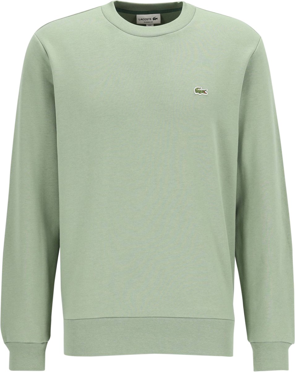 Lacoste heren sweatshirt tijmgroen