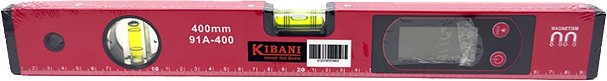 Kibani Digitale Waterpas 40 cm – Elektronische Waterpas – Digitale Libel – Bouw & Klus – Met LCD Display