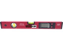 Kibani Digitale Waterpas 40 cm – Elektronische Waterpas – Digitale Libel – Bouw & Klus – Met LCD Display