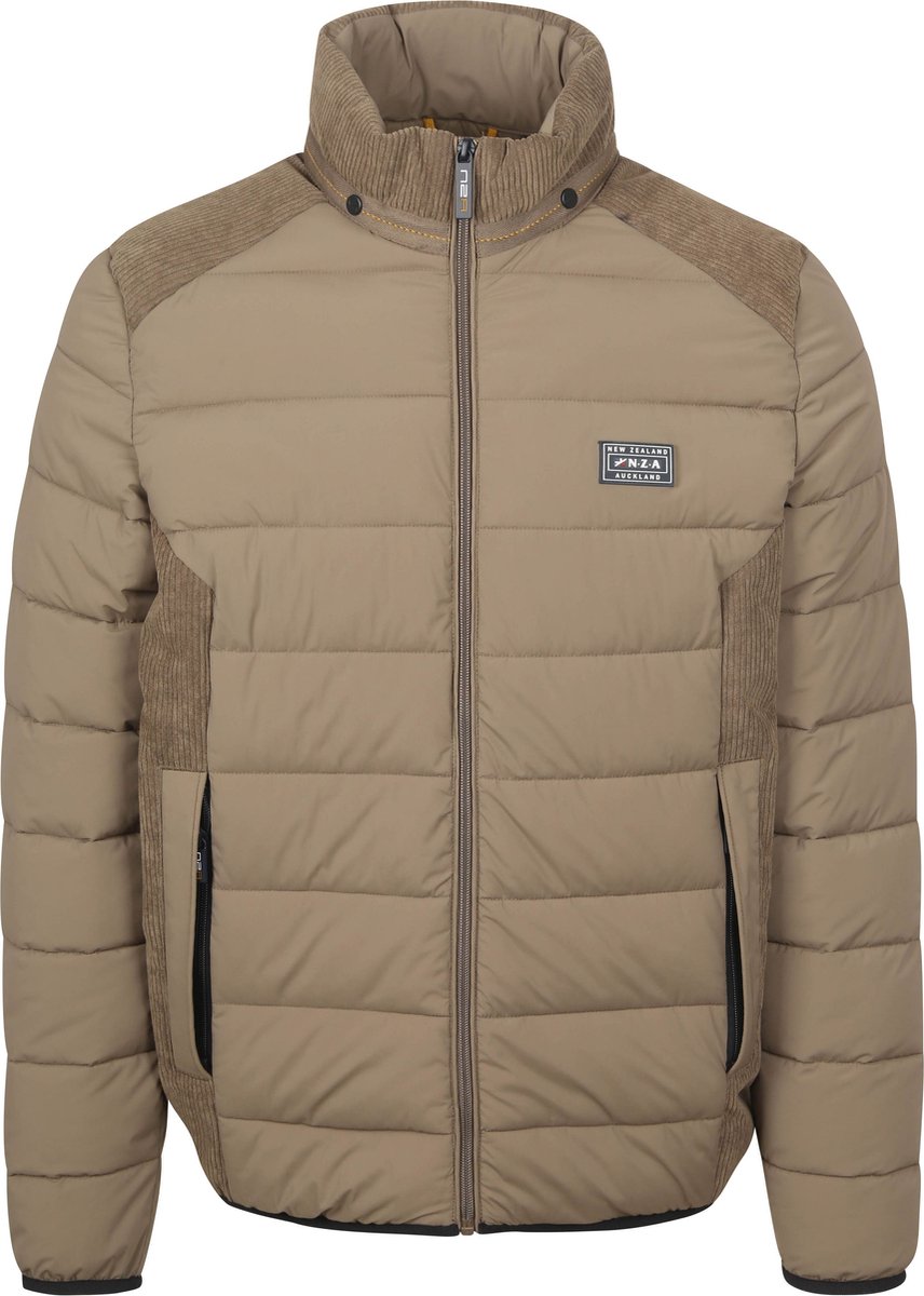 NZA Jas Colton Beige - Maat L - Heren - Tussenjas