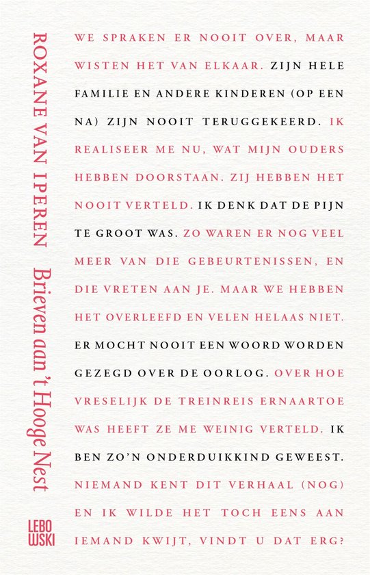 Brieven aan 't Hooge Nest - cover