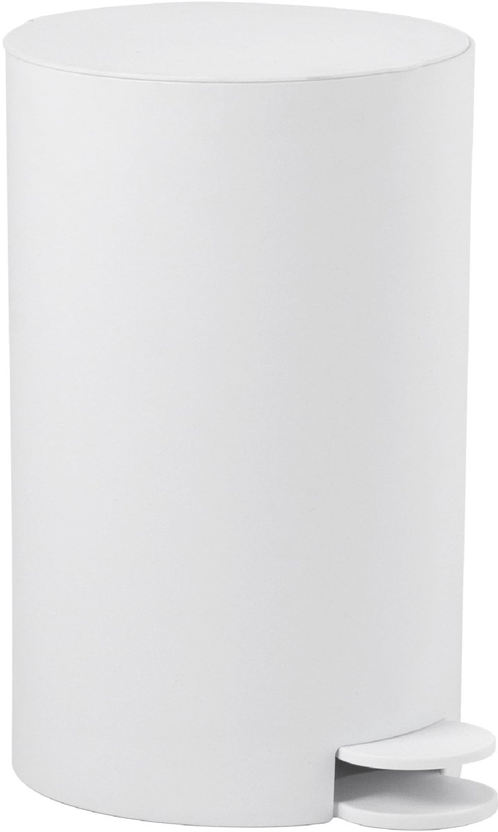 Ibenzoa® Compacte pedaalemmer met uitneembare binnenemmer en deksel