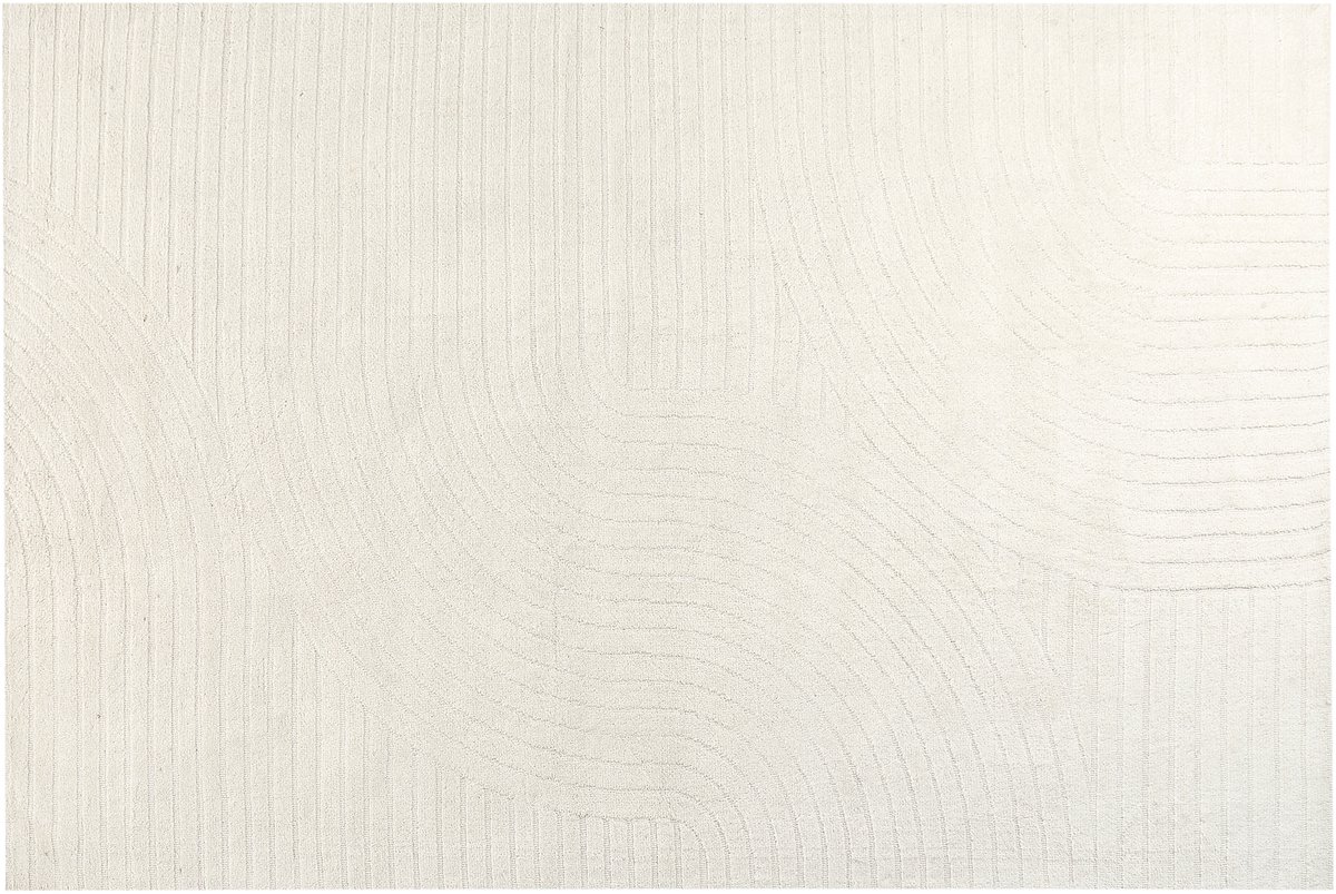Beliani DAGARI - Vloerkleed - Beige - 200 x 300 cm - Wol
