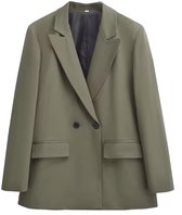 Oversized Blazer Dames - Colbert - Jasje - Mode - Groen - Maat M