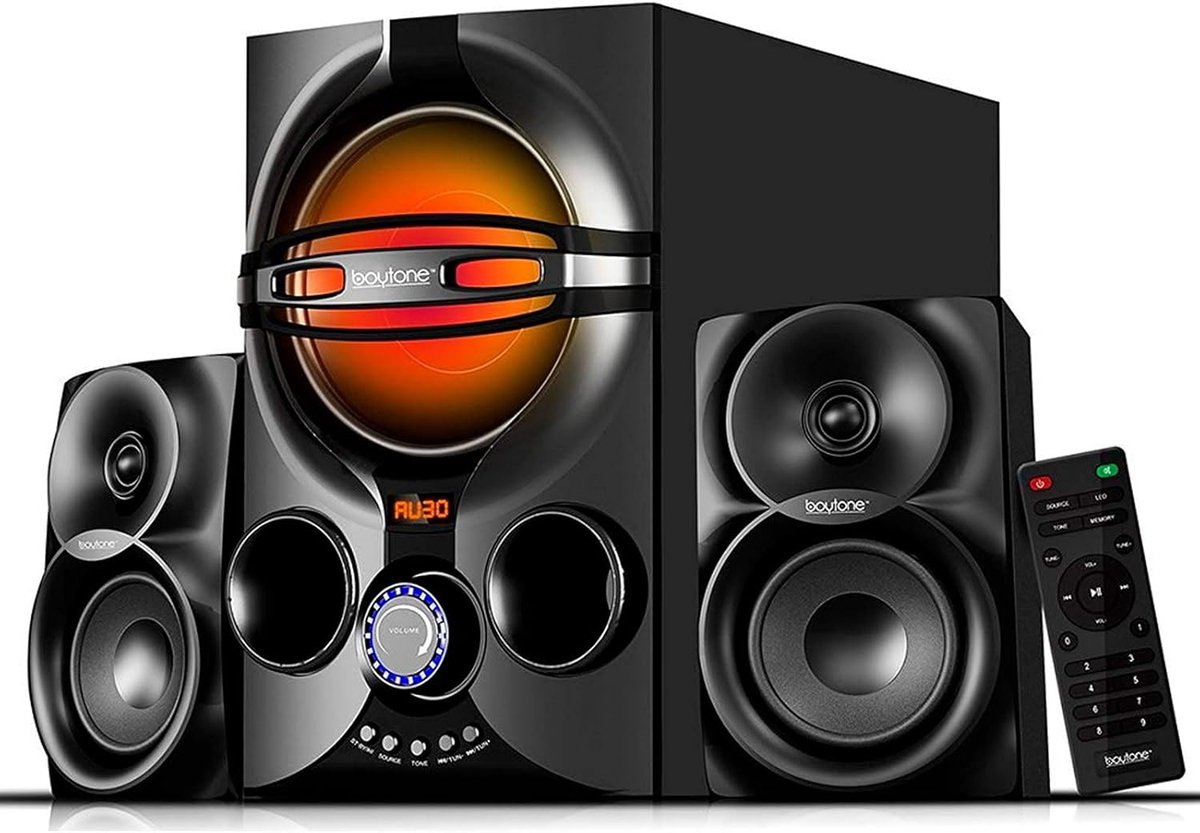 Krachtige 2.1 Bluetooth Home Cinema Speakers met Subwoofer