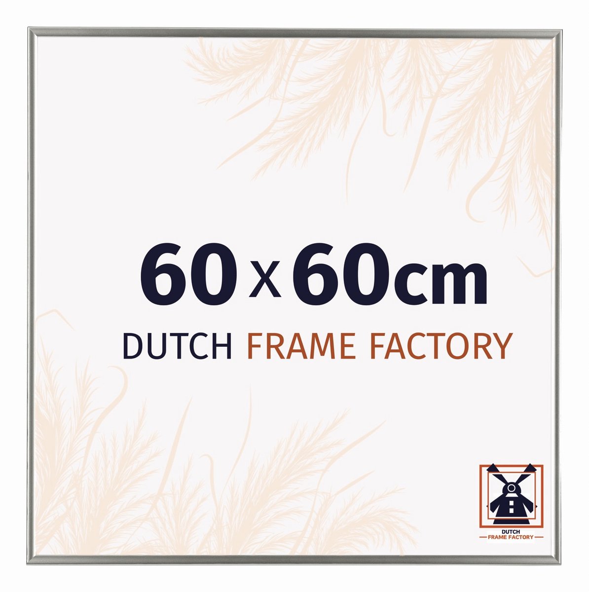 Dutch Frame Factory Fotolijst 60x60 cm - Kunststof - Champagne - Easy