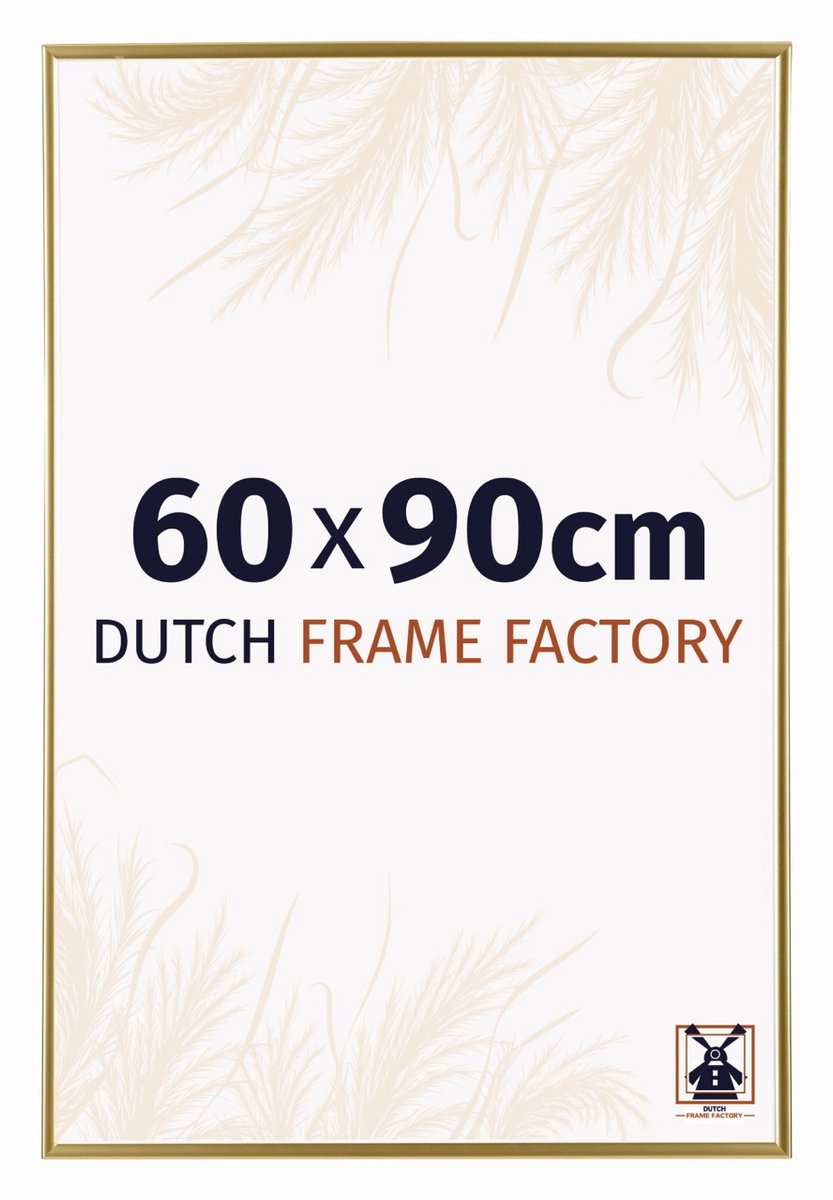 Dutch Frame Factory Fotolijst 60x90 cm - Kunststof - Goud - Easy