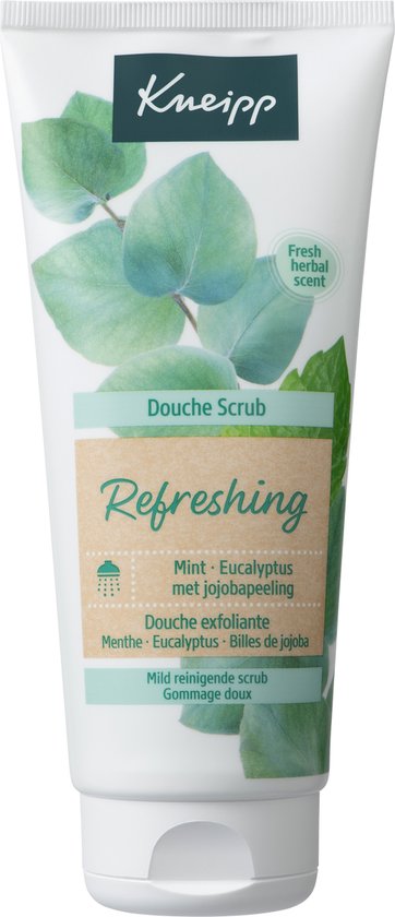 Kneipp Refreshing - Douche scrub - Mint en eucalyptus - 200 ml