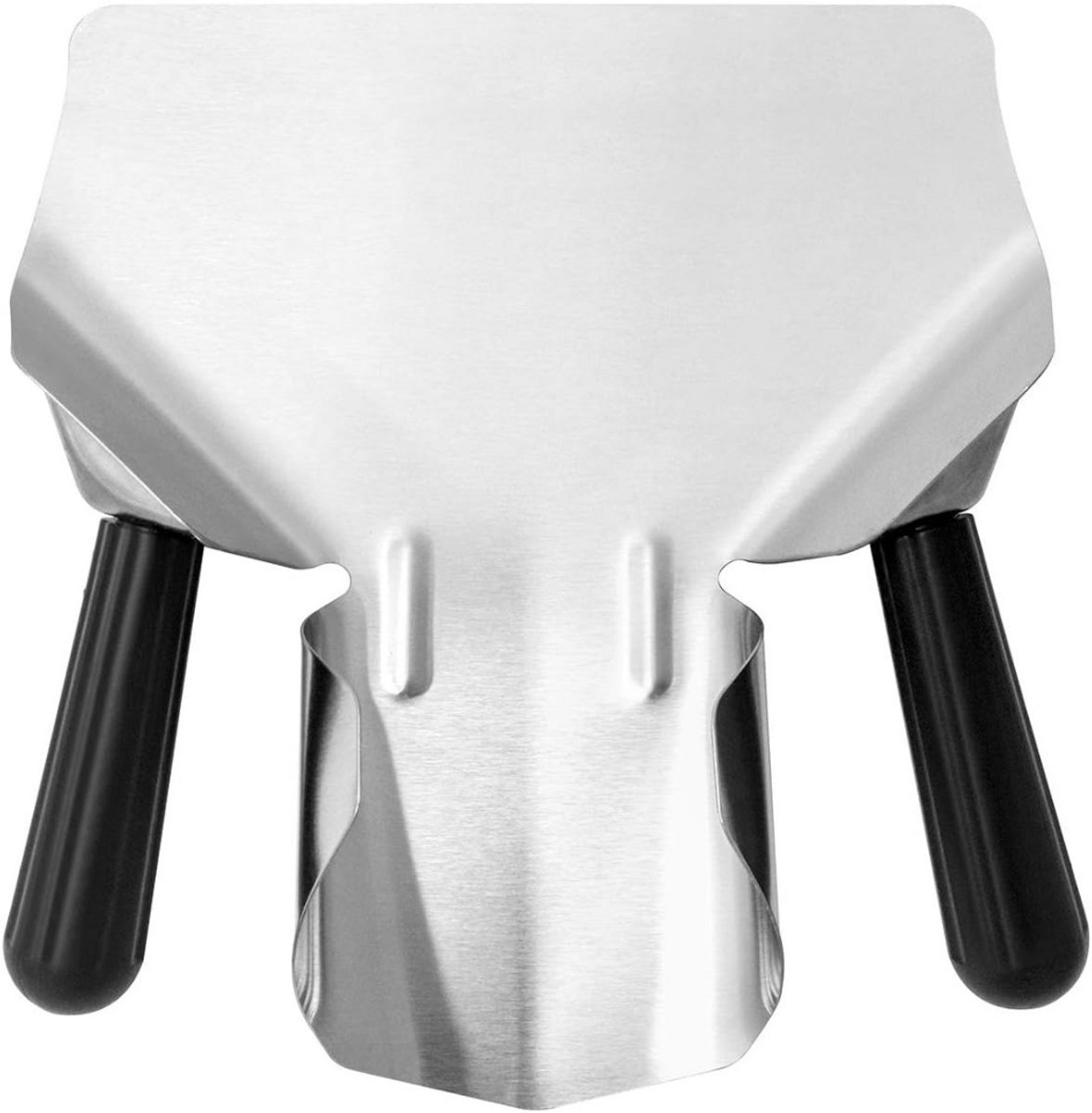 Thuys – Frituurschep – Schuimspaan – Frietschep – 23cm x 20cm x 1cm – Zilver