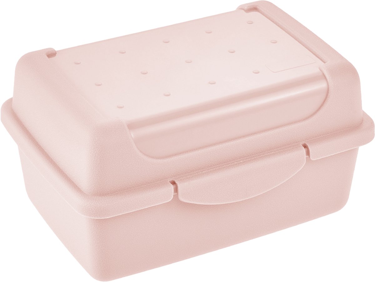 Klikbox voor broodtrommel 'Luca', microformaat, noordse roze kleur