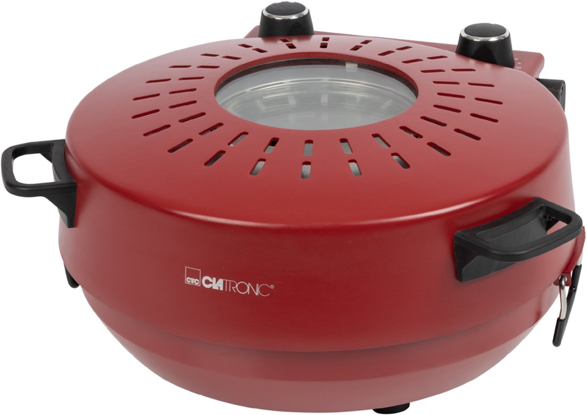 CLATRONIC pizzamaker PM3787, 1.200 Watt, rood