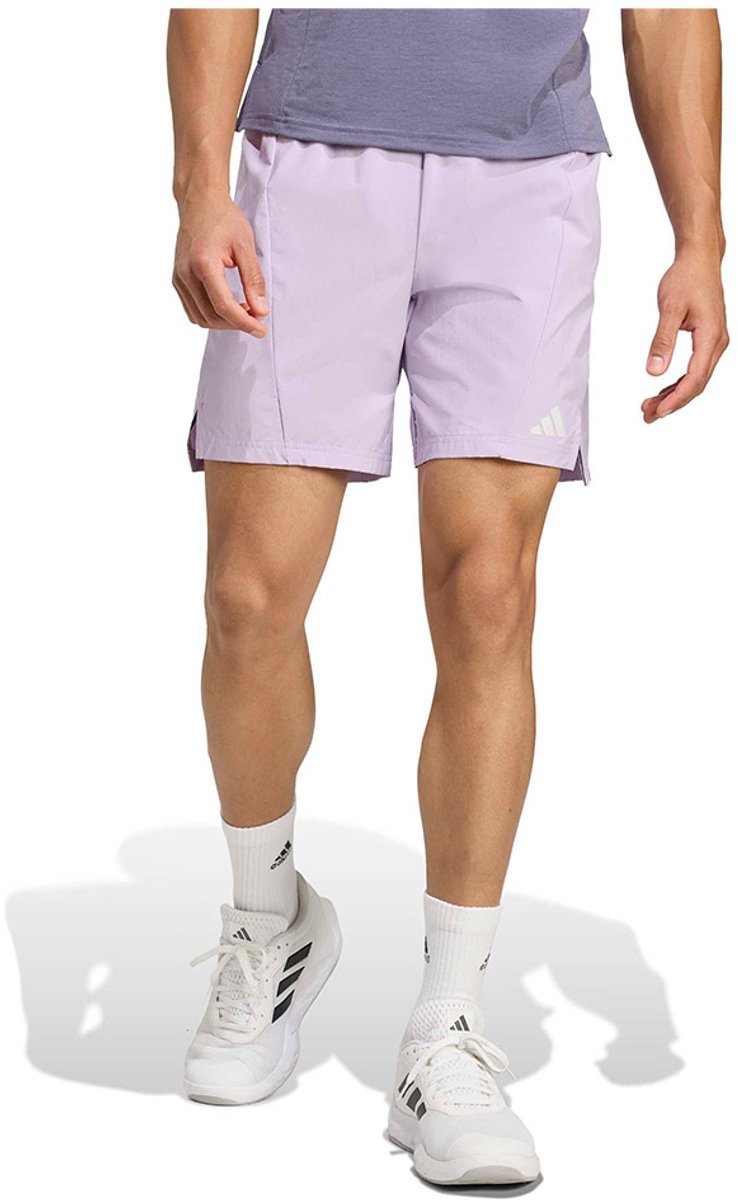 Adidas Designed For Training Workout 7´´ Korte Broek Man Powder Plum