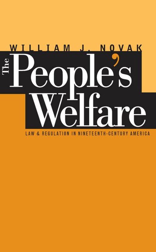 Studies in Legal History - The People’s Welfare - cover