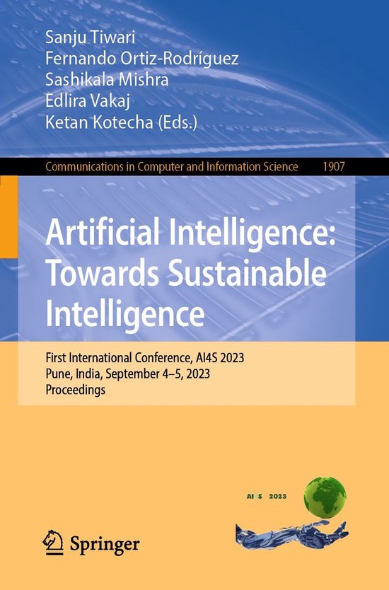 Springer Nature Proceedings Computer Science - Artificial In ... - cover