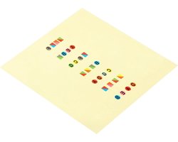 Violen Vingergids voor 4/4 viool, Sticker Marker voor Beginners