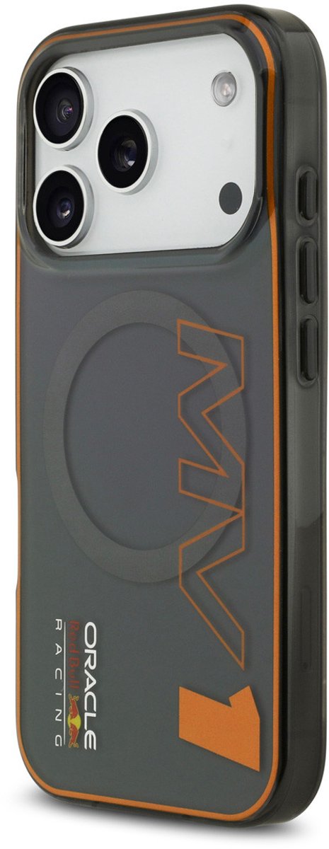 Red Bull Racing Back Cover - iPhone 17 Pro - Grijs - MagSafe - Double Layer - Schokabsorptie van Merkloos — afbeelding 2