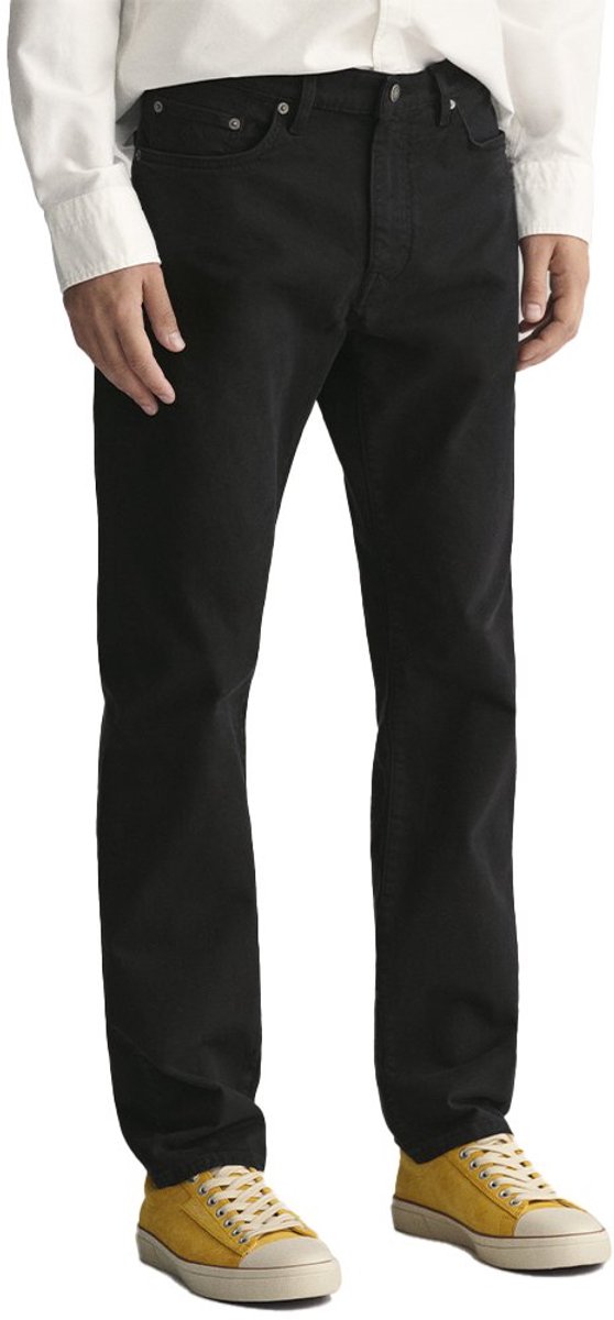 Gant Desert Regular Fit Spijkerbroek Zwart 33 / 32 Man
